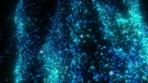 4k Blue Particles Way. Motion Background. Frost glitter particle. Stock Footage 256969745