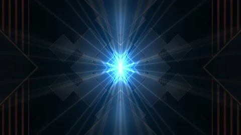 4k Blue Shining Abstract Background Stock Footage 220455604