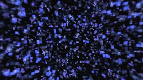 4K Blue Tech Background. Technology. Motion Graphic Background. Stock Footage 161259385