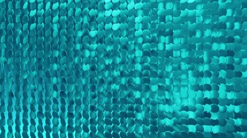 4K Blue Twinkling Panel Lights Show Loopable Party Animation VJ Christmas Stock Footage 144788820