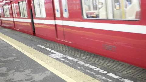 4K Blur realtime subway . Stock Footage 239402943