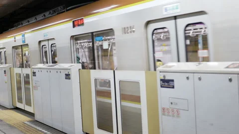 4K Blur subway train . Stock Footage 239401900