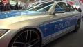 4k BMW police car at Motorshow automobile event 4k or 4k+ Resolution