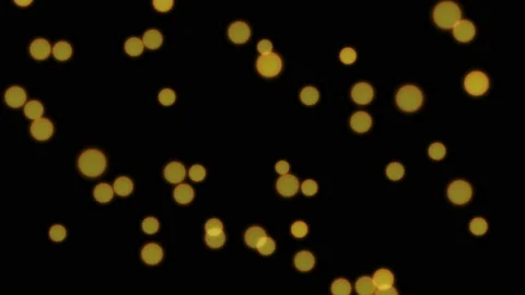 4K bokeh on the black background Stock-Footage 96289784