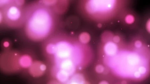 4K bokeh in creative motion design style on black background Stock Footage 126912789