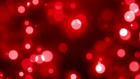 4K Bokeh Glitter Loopable Red Background Stock Footage 274420950