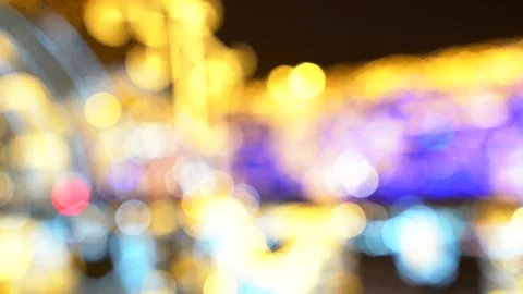 4k Bokeh Lights background  Stock Footage 227122889