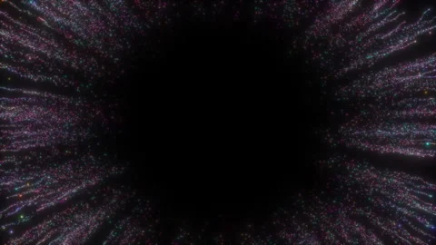 4K Bokeh lights. Holiday motion background. Glowing particle abstract. Stock Footage 304215768