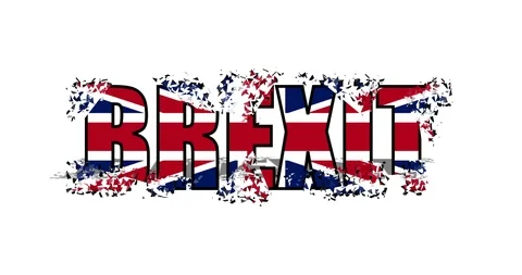 4K Brexit Animation Stock Footage 108176530