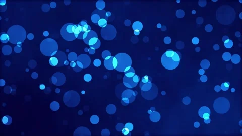 4k bright bubbles moving dark blue background Stock Footage 257798482