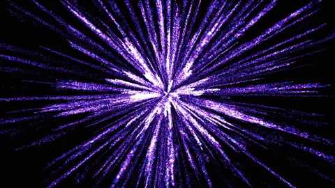 4k bright violet firework explosion in the sky. Glowing fireworks background 스톡 동영상 275282090
