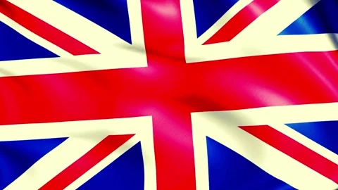 4K British Union Jack Flag Waving - Ideal for Business and Presentation Purposes 動画素材 295767033
