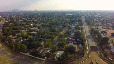 4K Broadhust residential up Stock Footage 111880571
