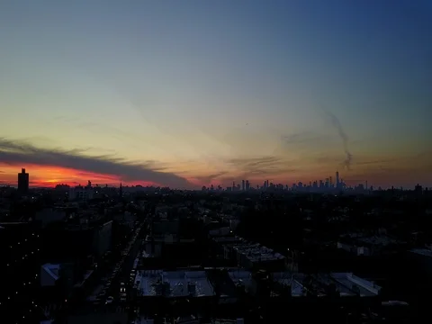 4k Brooklyn Sunset 2of4 Stock Footage 73944931