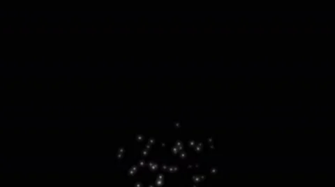 4k Bubbles blisters gas particles background,fly firefly,dots dust,float smoke. Stock Footage 54344701