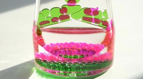 4k bubbles, flowing drops, background Stock Footage 49733816