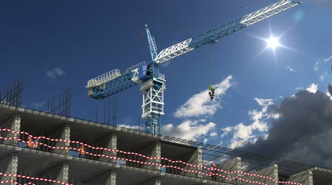 4K Building area concept Stock Footage 37857504