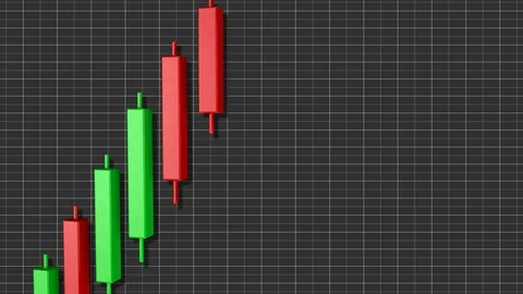 4K Bullish Rectangle Stock Chart Pattern 8 Stock Footage 106805451