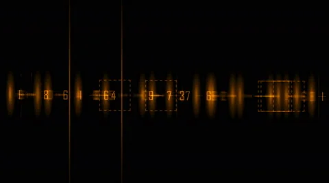 4k Business digital matrix light character,fire cross rays lines number coding. Stock Footage 46768685