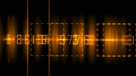 4k Business digital matrix light character,fire cross rays lines number coding. Stock Footage 46772305