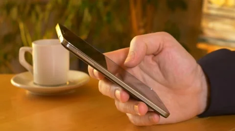 4k business man using iphone smartphone checking finances businessman 스톡 동영상 57311274
