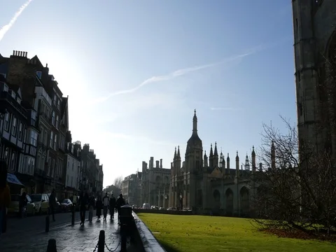 4k Cambridge university Stock Footage 71116309