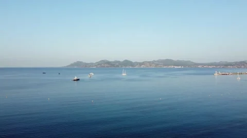 4k Cannes Harbour Video stock 202321909