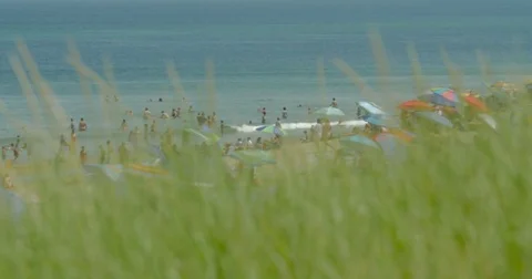 4k Cape Cod Ocean Scene Stock Footage 70907116