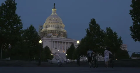 4K Capitol in Washington DC Stock Footage 67107954