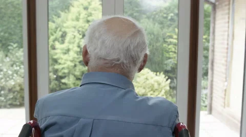 4K Caring home support nurse taking care of elderly man in his home Stock Footage 56601096