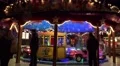 4k Carousel at Christmas fair panning shot 4k or 4k+ Resolution