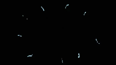 4k cartoon lightning elements pack. Stock Footage 211284607
