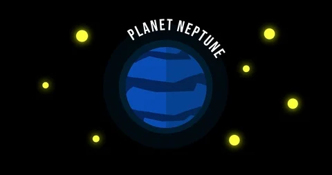 neptune planet cartoon