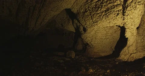 4K Cave interior Stock Footage 45733480