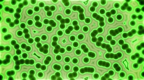 4k cell splitting, dividing and mixing simplified scientific motion background Stock Footage 52583389