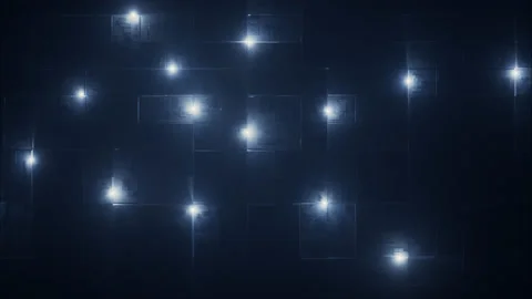 4K CGI FOOTAGE PRINTED CIRCUIT WITH MOVING LIGHTS 動画素材 156081705