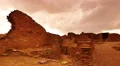 4K Chaco Culture 02 Time Lapse Pueblo Bonito Native American Ruins Sunset 4k or 4k+ Resolution