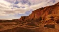 4K Chaco Culture 11 POV Fisheye walking through Pueblo Bonito Native American 4k or 4k+ Resolution