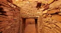 4K Chaco Culture 12 POV Fisheye walking through Pueblo Bonito Native American 4k or 4k+ Resolution