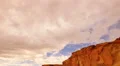 4K Chaco Culture 14 Tilt Down Pueblo Bonito Native American Ruins Sunset 4k or 4k+ Resolution
