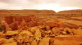 4K Chaco Culture 17 Pueblo Bonito Native American Ruins Raining 4k or 4k+ Resolution