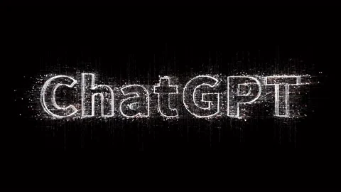 4k ChatGpt wordcloud,design animation,binary computer code. Stock Footage 233943272