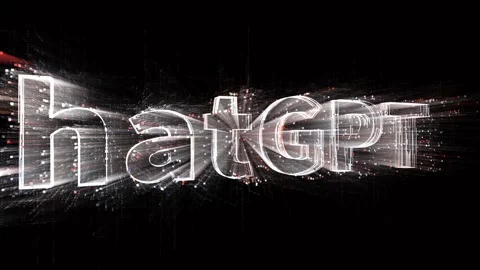 4k ChatGpt wordcloud,design animation,binary computer code. Stock Footage 234755559