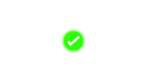 4k Check mark animation on background. 스톡 동영상 332959938