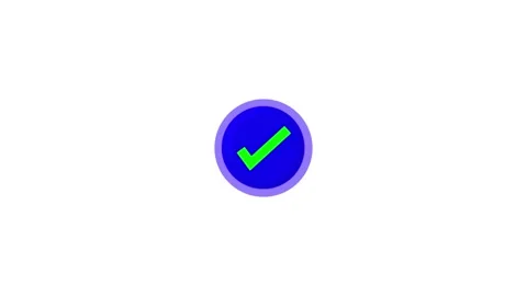 4k Check mark animation on background. Vídeo Stock 332959939