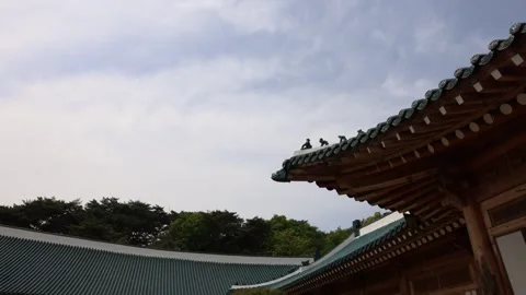 4K Cheong Wa Dae Timelapse – Seoul’s Presidential Landmark 06/17/2023 Stock Footage 304291777