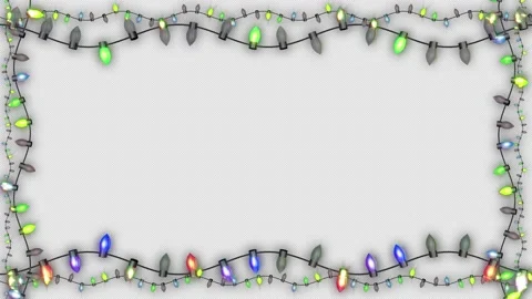 4k Christmas Lights Stock Footage 145080026
