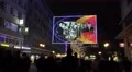 4k Christmas market with city life inspirations panning 4k or 4k+ Resolution
