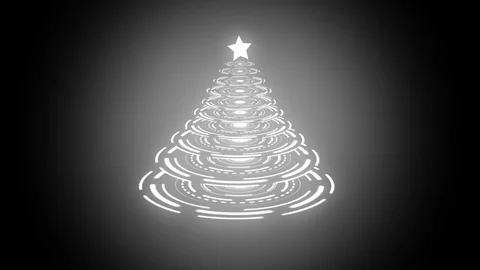 4K Christmas Tree Animation |Loop Stock Footage 115886402