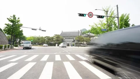 4k Chunqiu Gate – A Timeless Landmark in Motion 60f Video stock 303563734